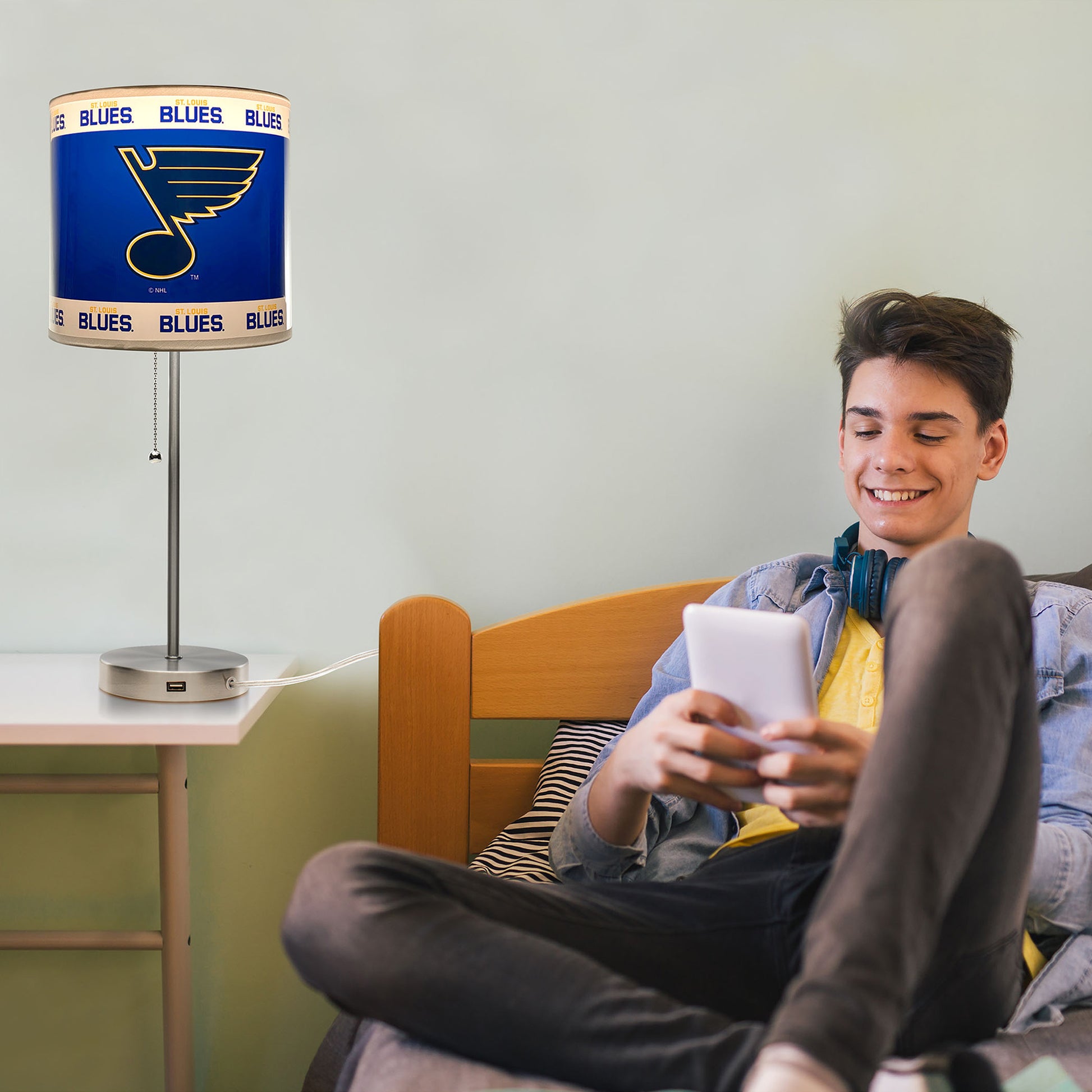 St. Louis Blues reading lamp