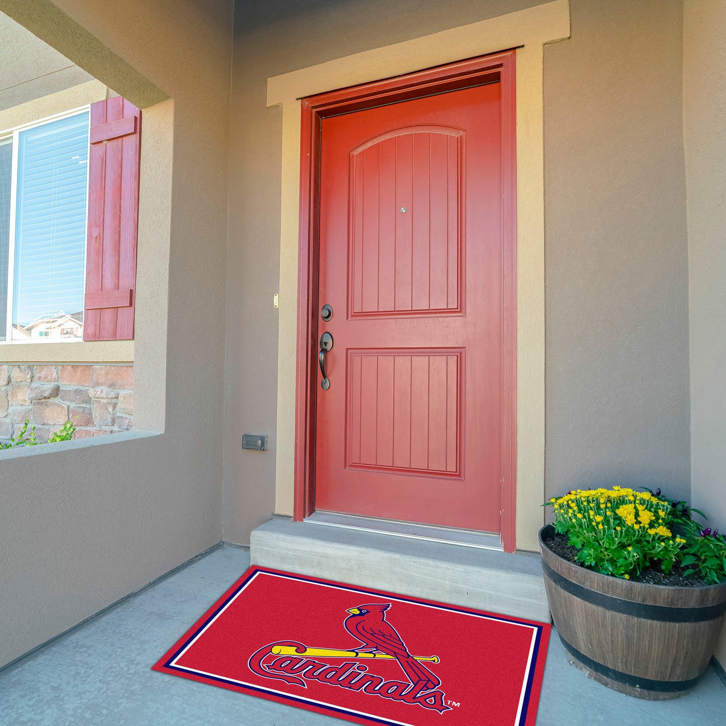St. Louis Cardinals Front Door Mat