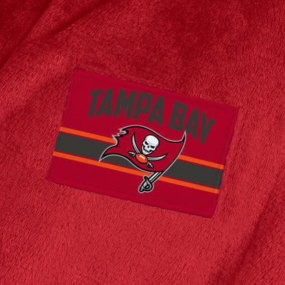 Tampa Bay Buccaneers team color bathrobe patch