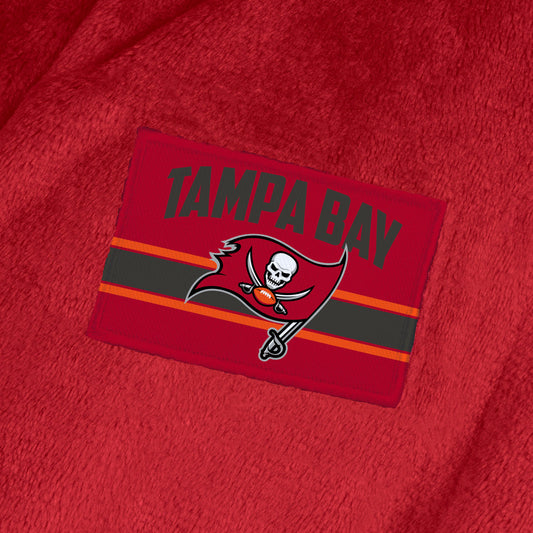 Tampa Bay Buccaneers team color bathrobe patch
