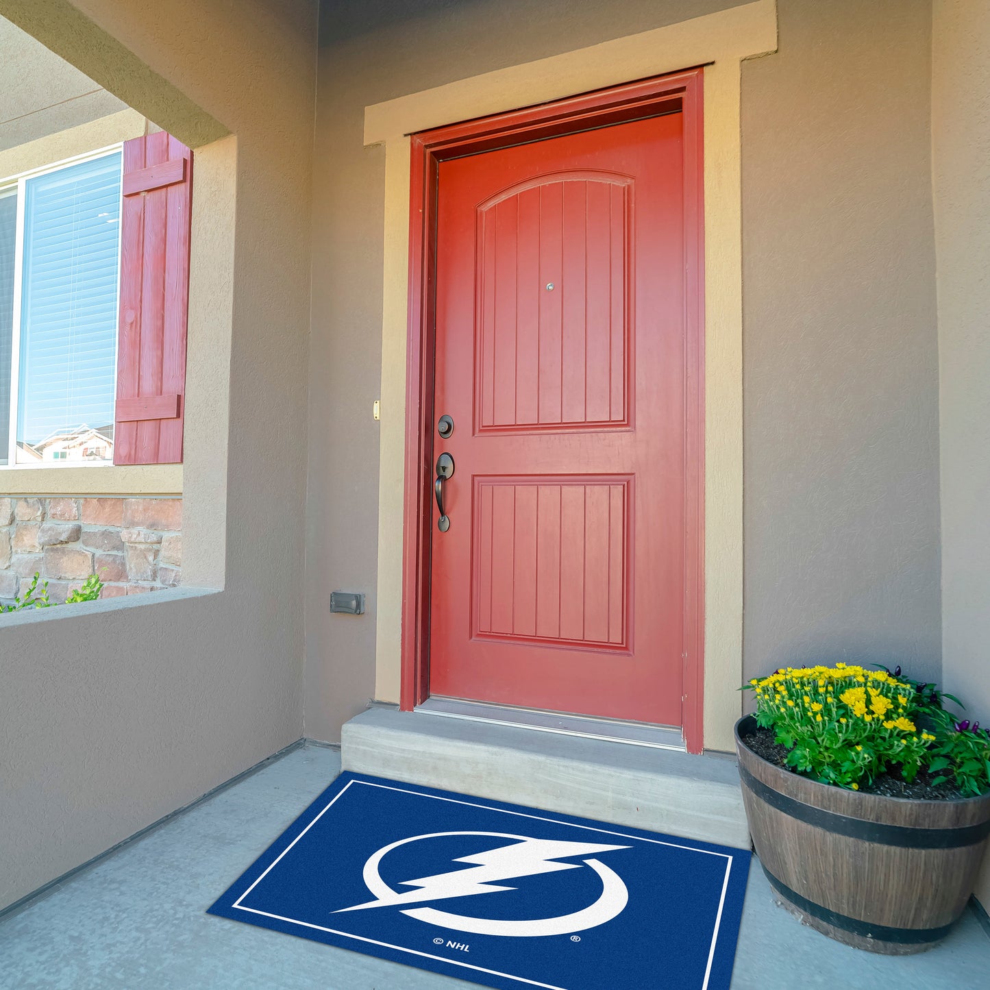 Tampa Bay Lightning Front Door Mat