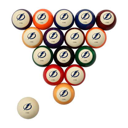 Tampa Bay Lightning logo billiards balls