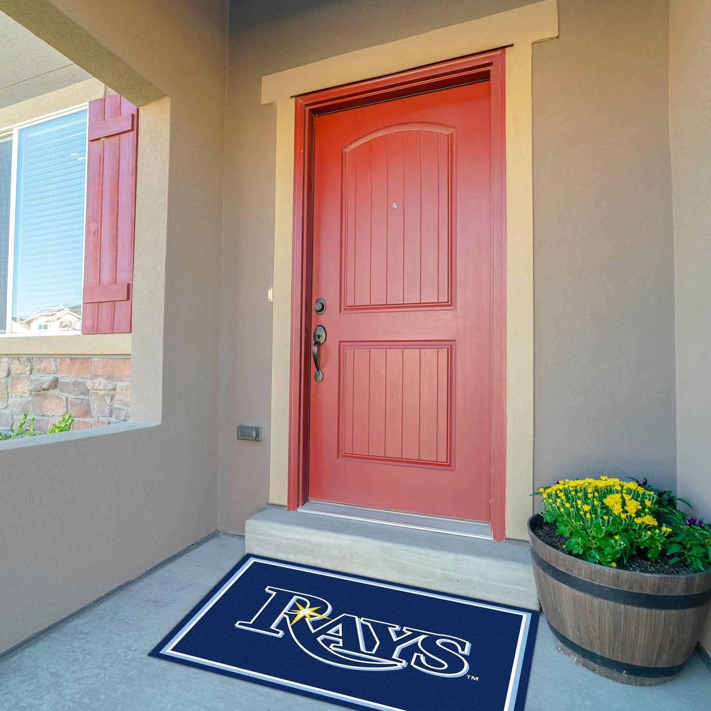 Tampa Bay Rays Front Door Mat