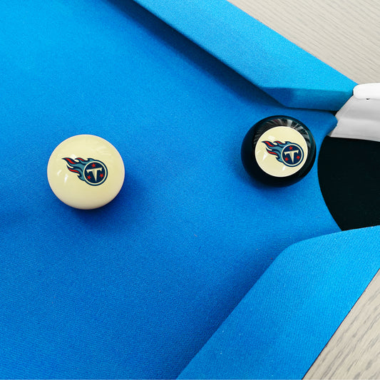 Tennessee Titans 8 ball and cue ball set