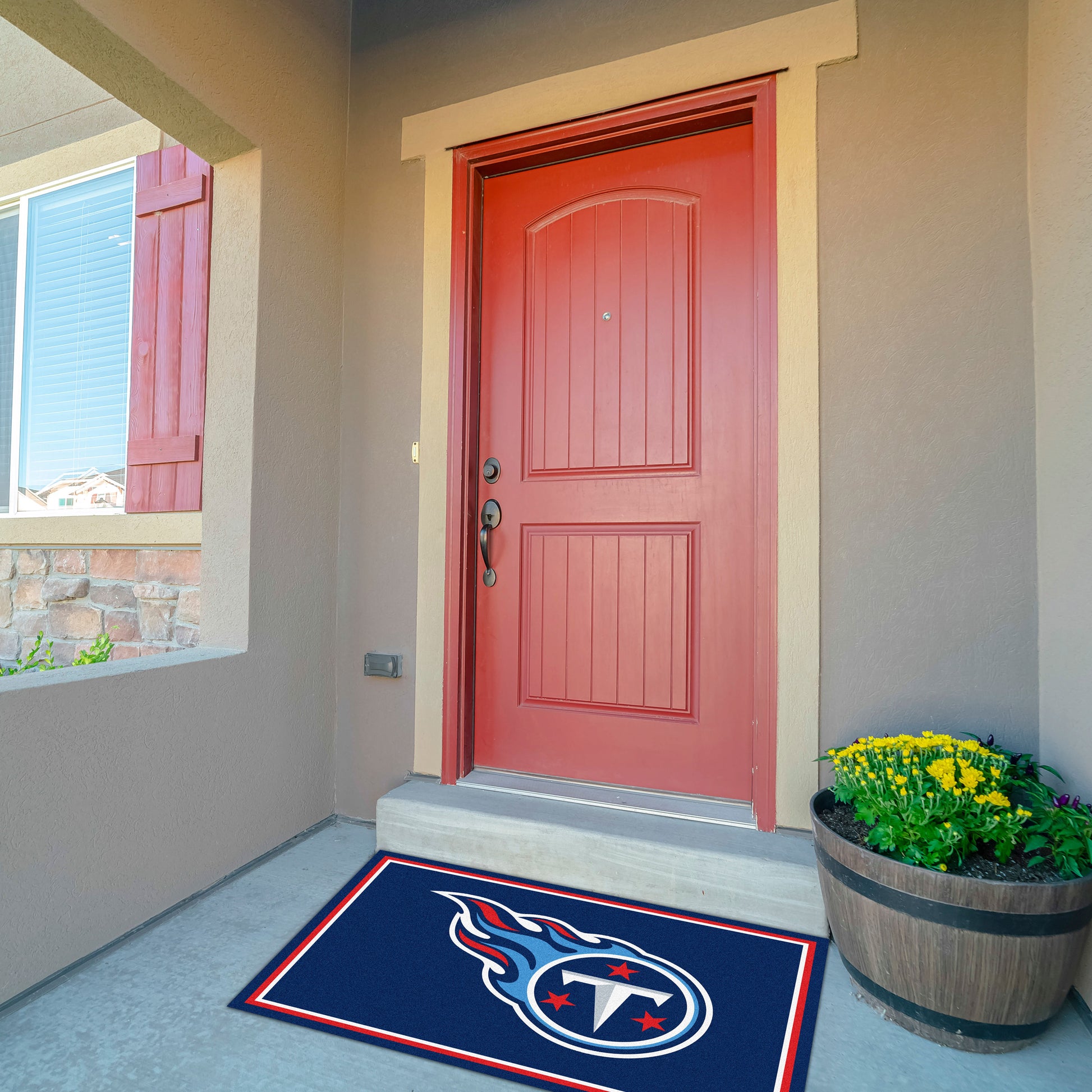 Tennessee Titans Front Door Mat