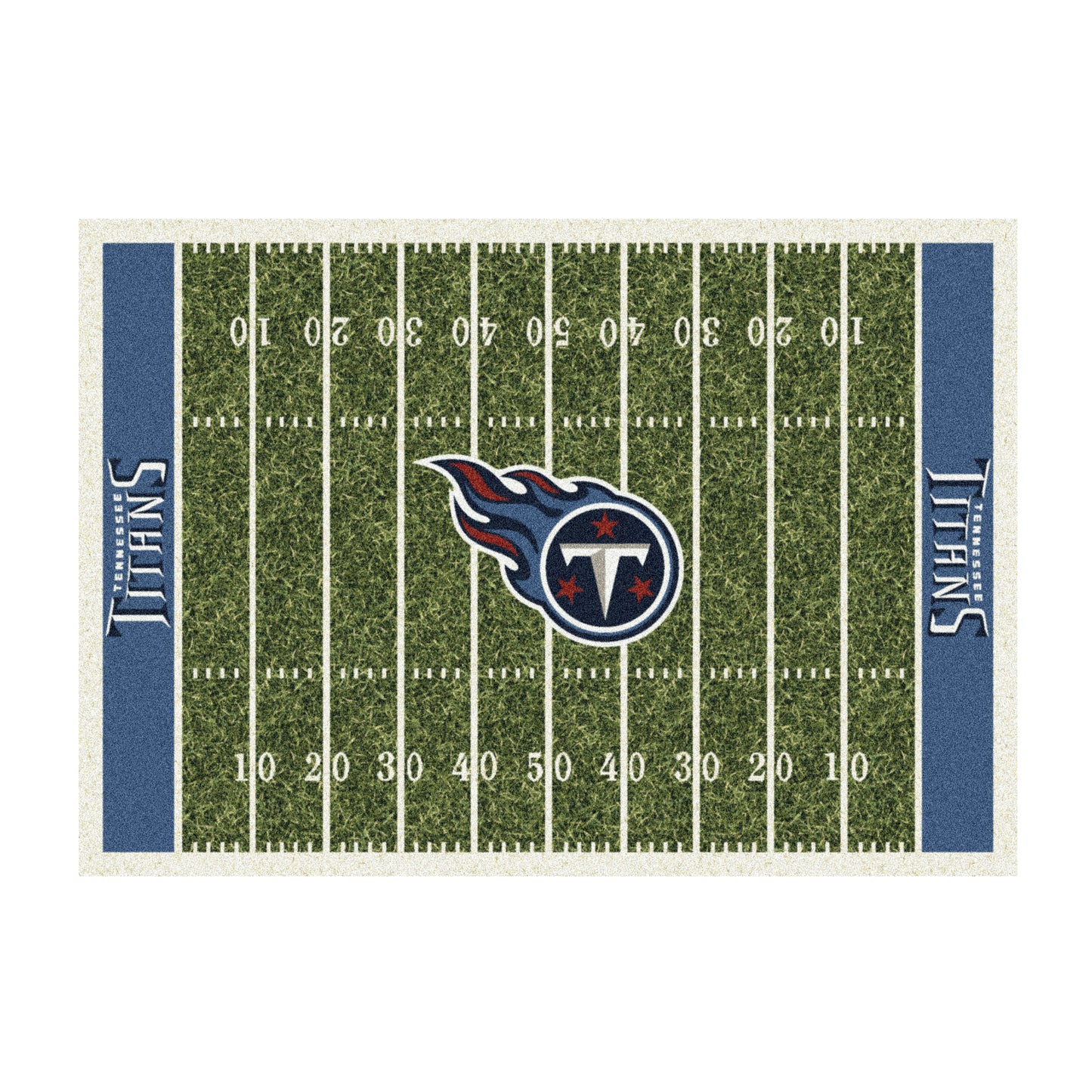 Tennessee Titans home field style area rug