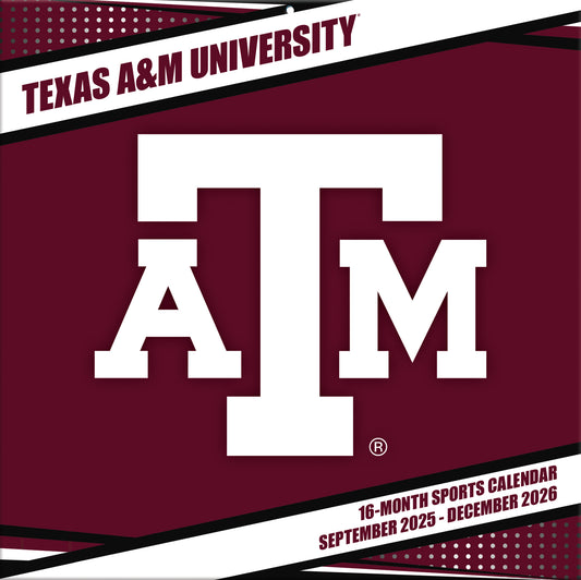 Texas A&M Aggies Team Photos Wall Calendar