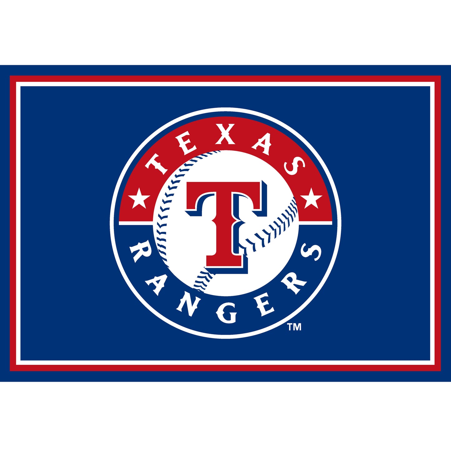 Texas Rangers Entry Mat