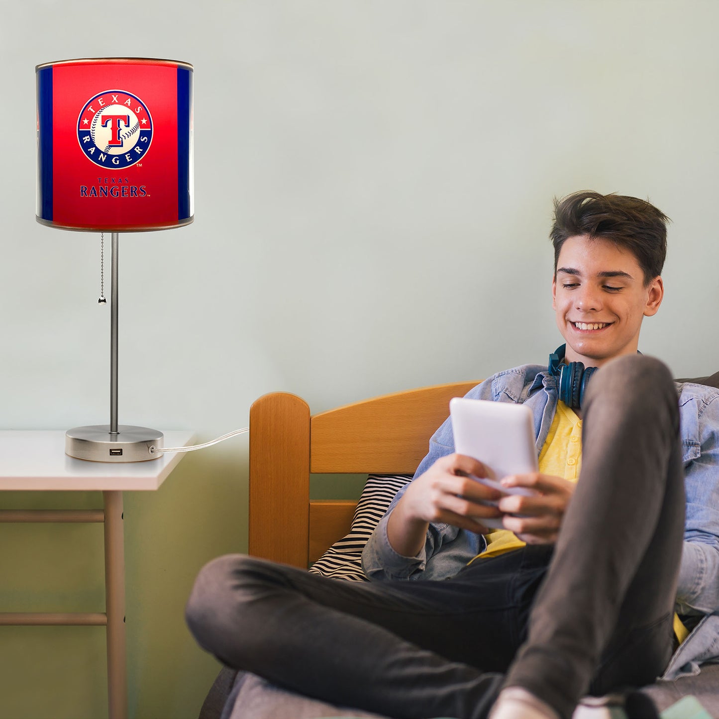 Texas Rangers reading lamp