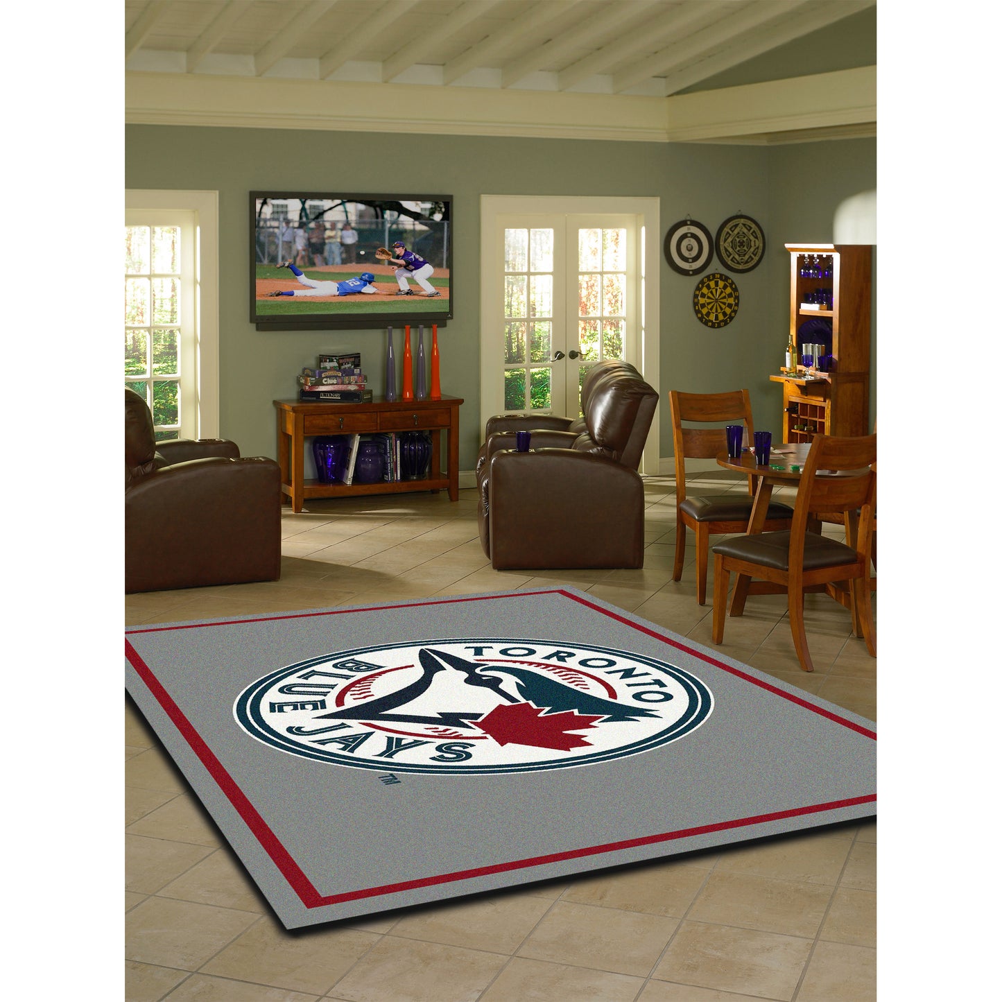 Toronto Blue Jays spirit style area rug life