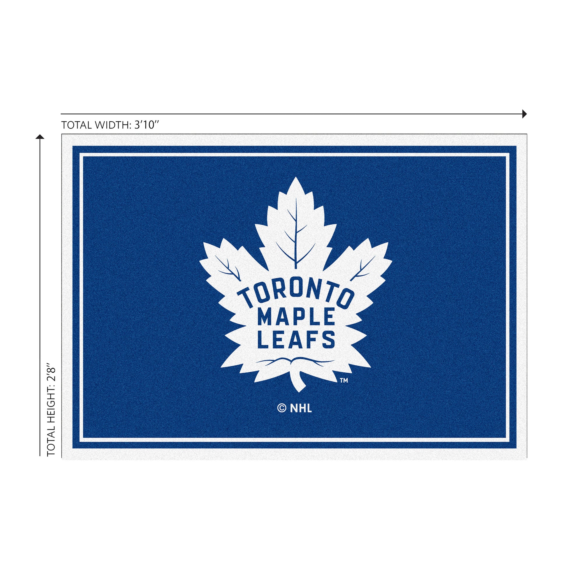 Toronto Maple Leafs Welcome Mat Dimensions