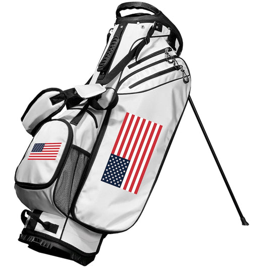 United States Flag Birdie Golf Bag