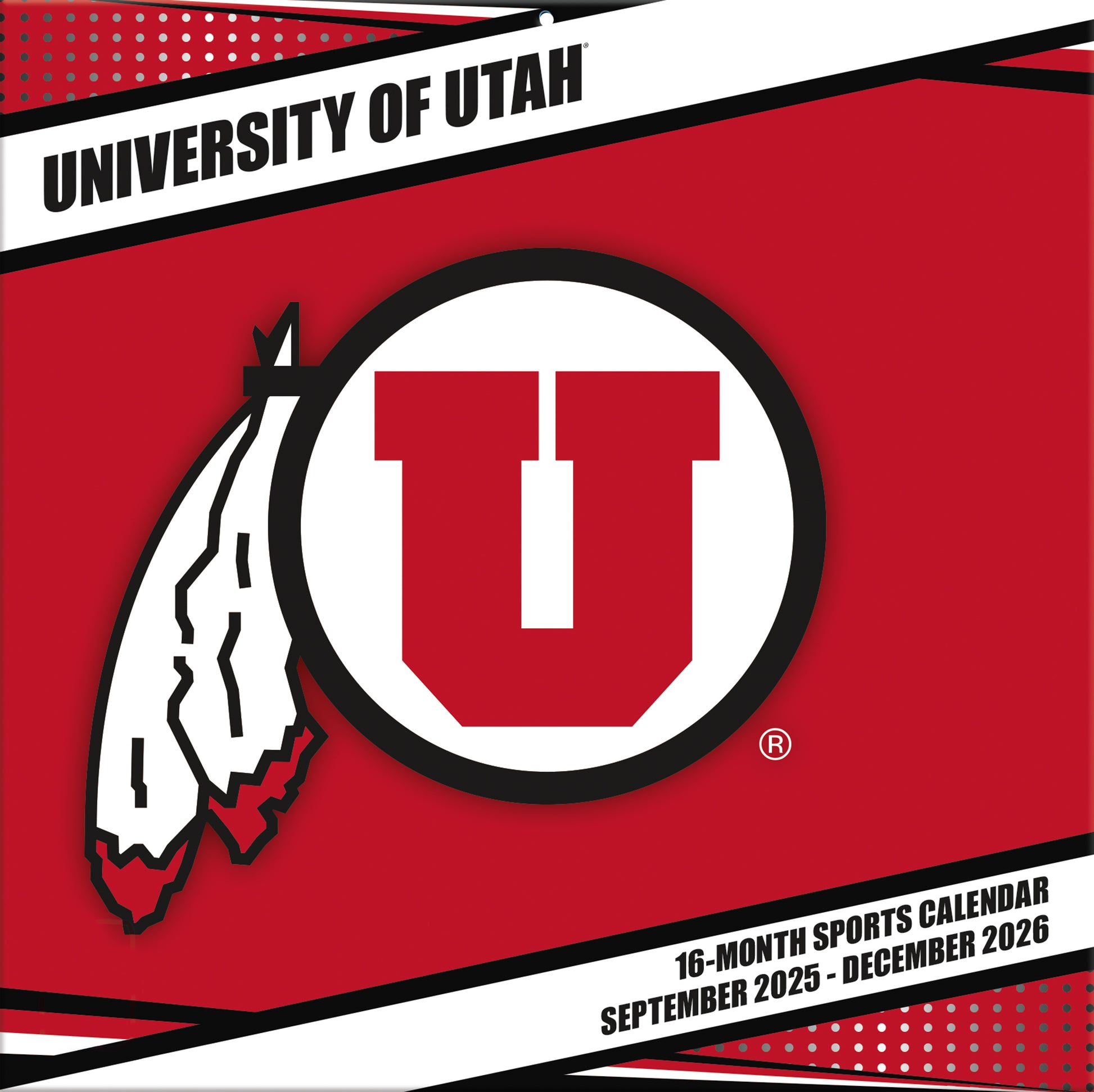 Utah Utes Team Photos Wall Calendar