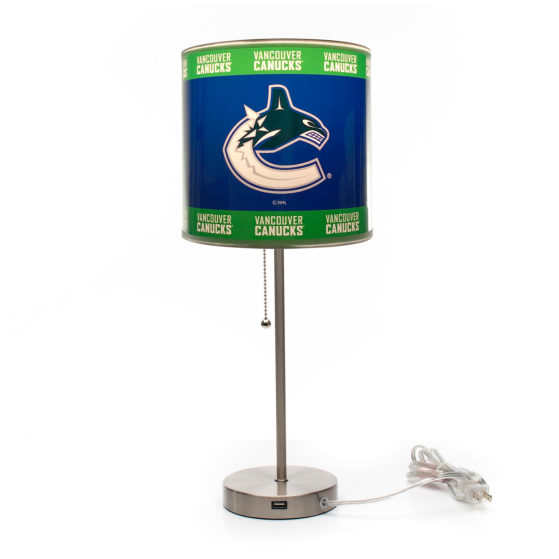 Vancouver Canucks table lamp