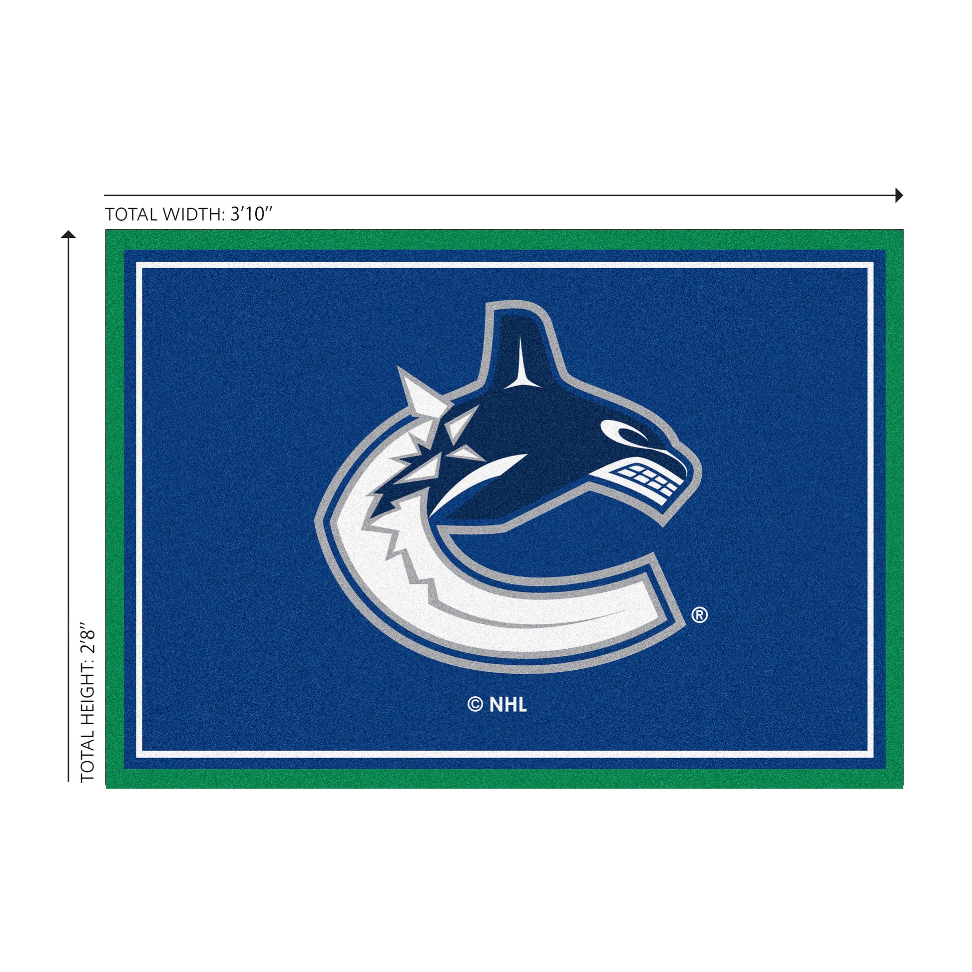 Vancouver Canucks Welcome Mat Dimensions