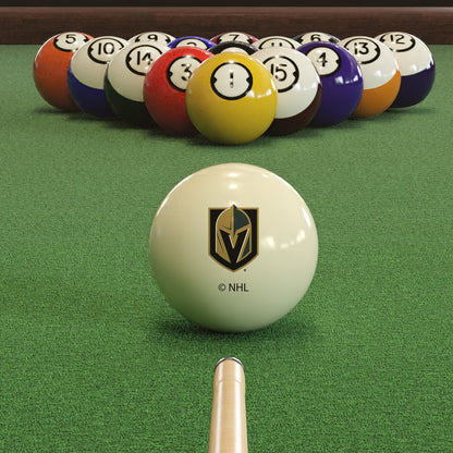Vegas Golden Knights logo pool ball set