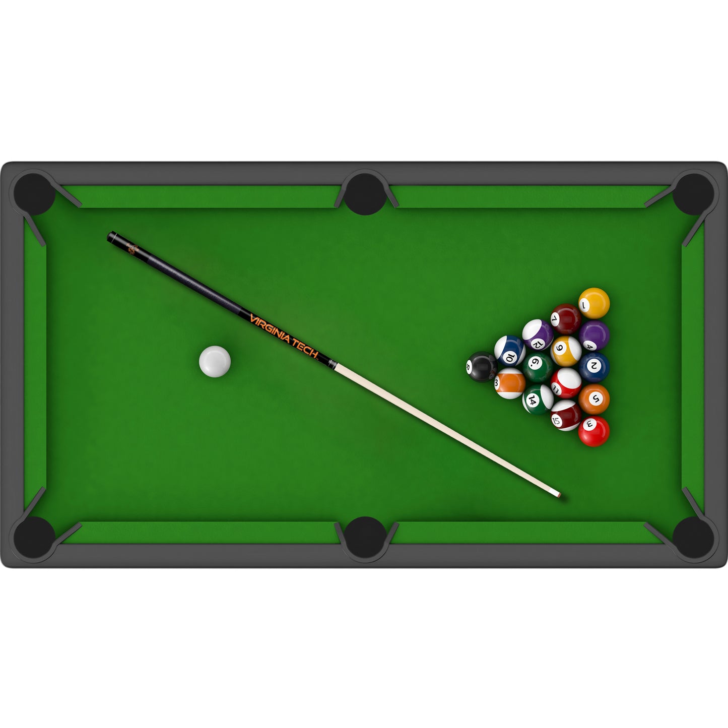 Virginia Tech Hokies billiards room