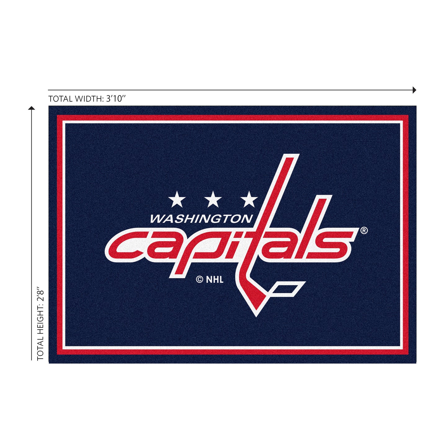 Washington Capitals Welcome Mat Dimensions
