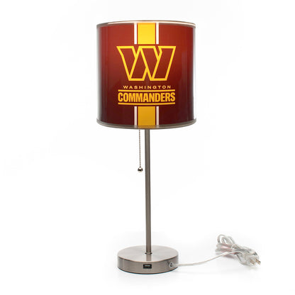 Washington Commanders table lamp