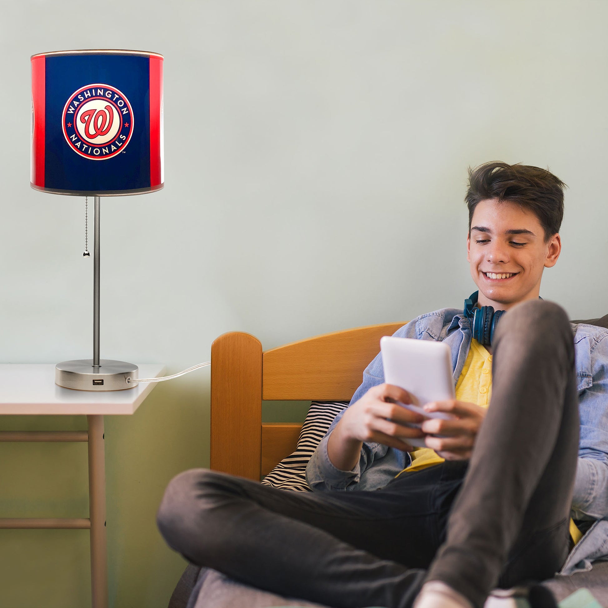 Washington Nationals reading lamp