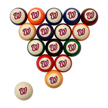Washington Nationals logo billiards balls