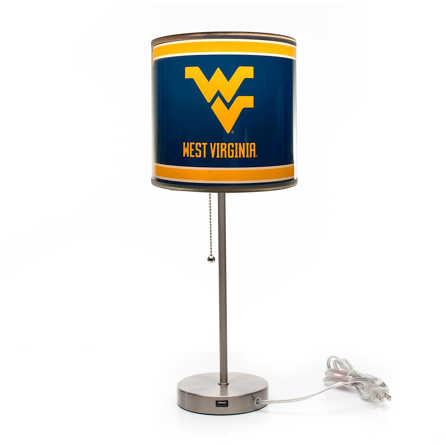 West Virginia Mountaineers table lamp