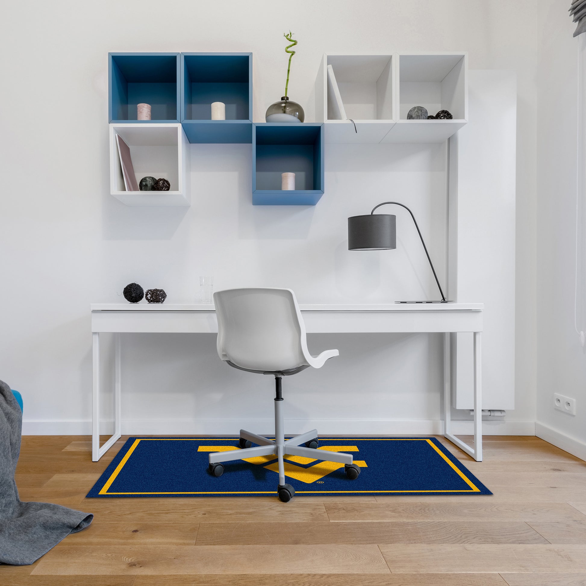 West Virginia Mountaineers small area rug