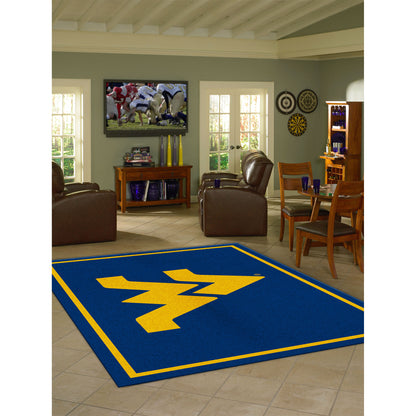 West Virginia Mountaineers spirit style area rug life