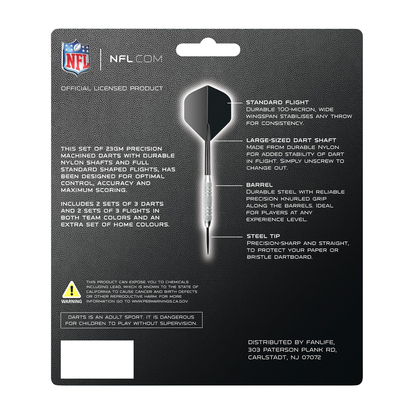 NFL team darts