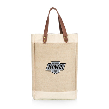 Los Angeles Kings - Pinot Jute 2 Bottle Insulated Wine Bag