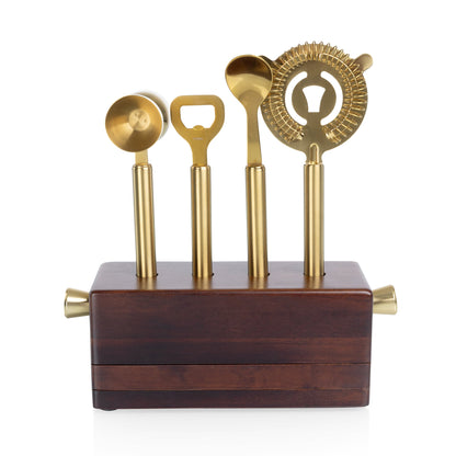 Cornell Big Red - Sidecar 5-Piece Bar Tool Set