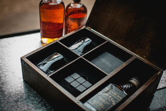 Ole Miss Rebels - Whiskey Box Gift Set