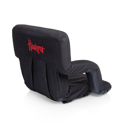 Nebraska Cornhuskers - Ventura Portable Reclining Stadium Seat