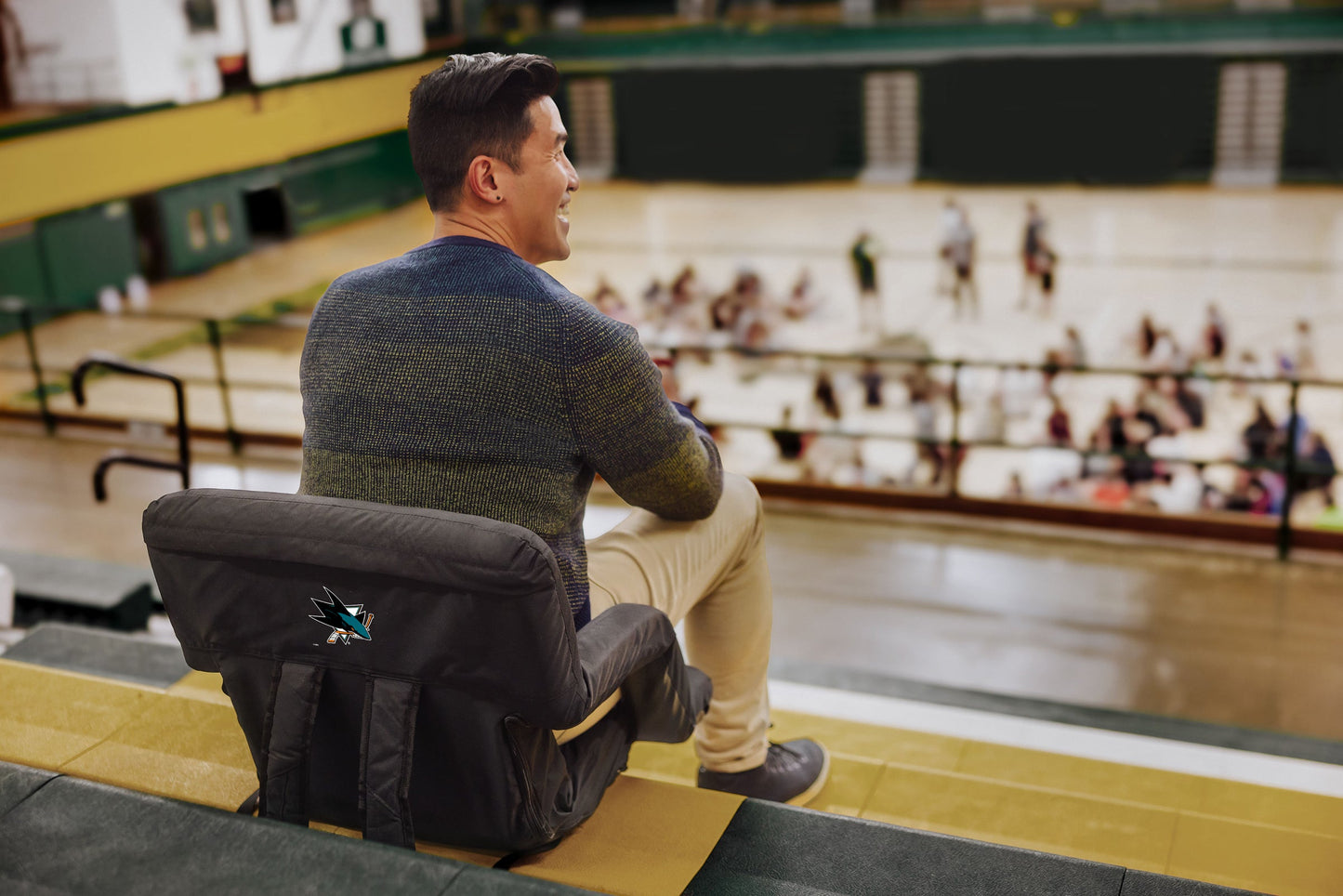 San Jose Sharks - Ventura Portable Reclining Stadium Seat