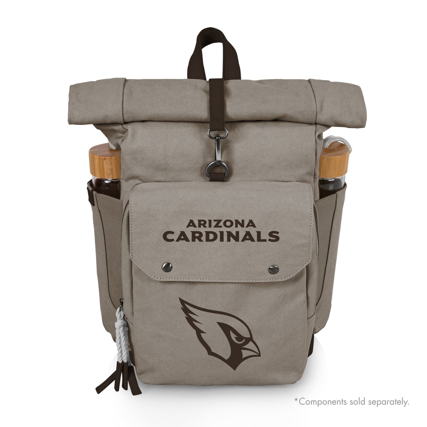 Arizona Cardinals - Carmel Roll Top Picnic Backpack Cooler