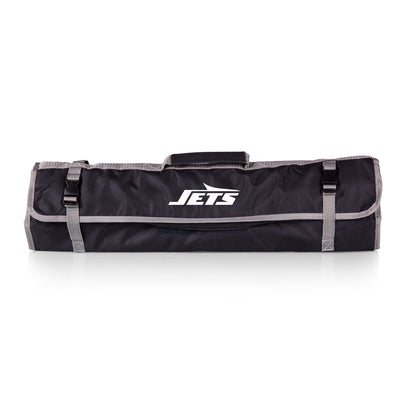 New York Jets - 3-Piece BBQ Tote & Grill Set