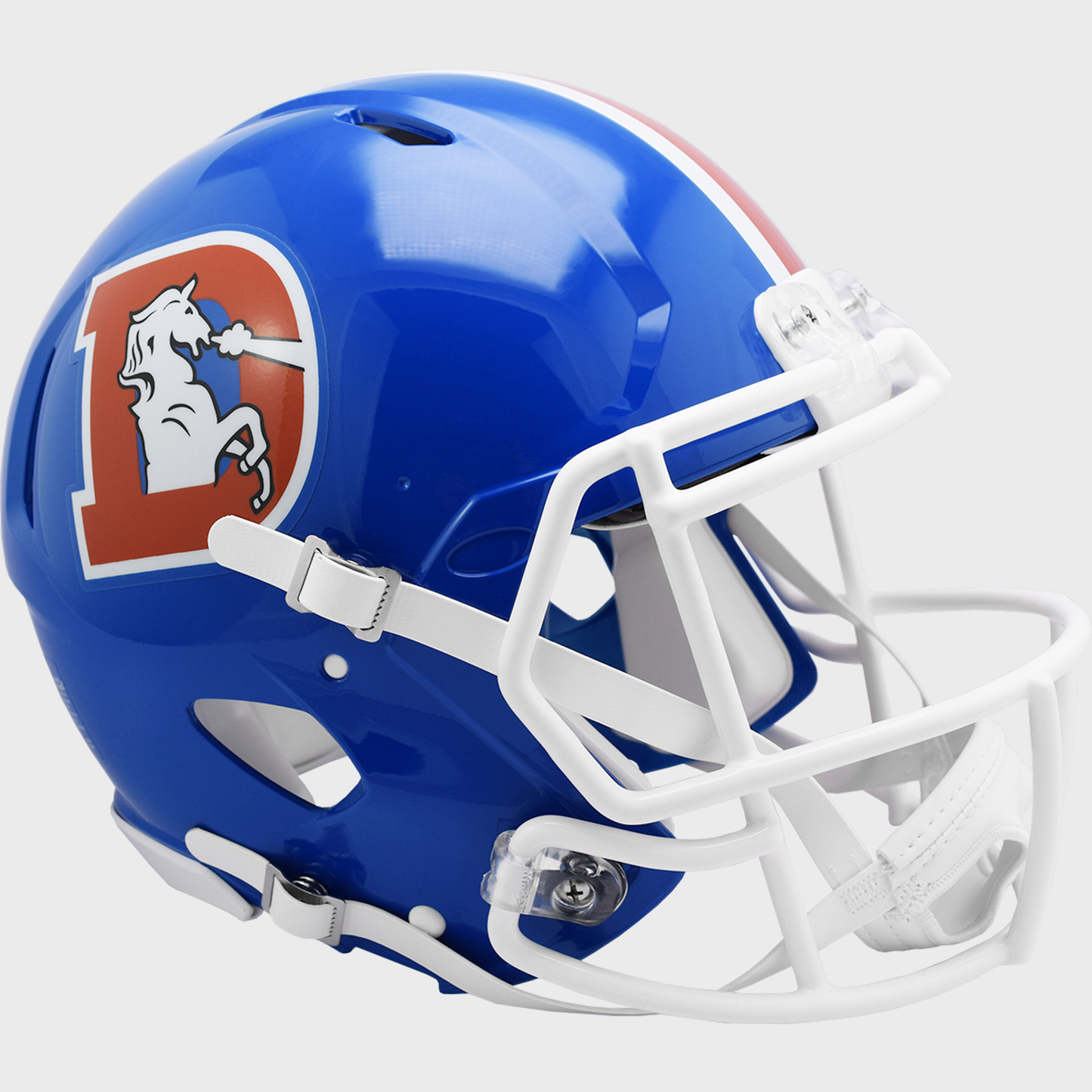 Denver Broncos authentic full size throwback helmet