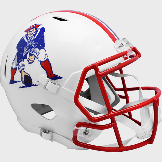 New England Patriots full size replica throwback helmet