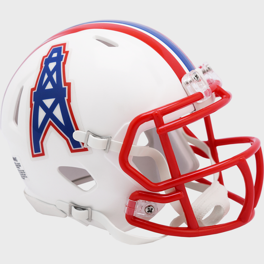 Houston Oilers throwback mini helmet