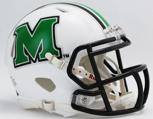Marshall Thundering Herd mini helmet