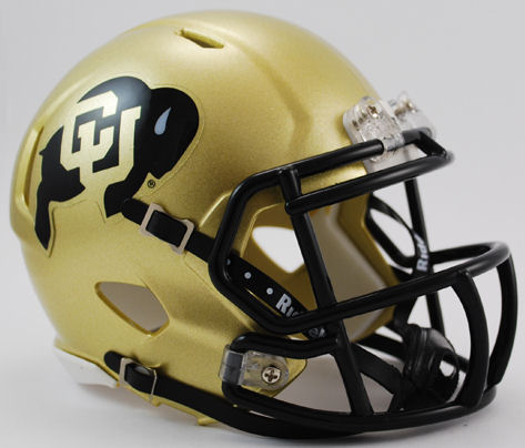 Colorado Buffaloes mini helmet