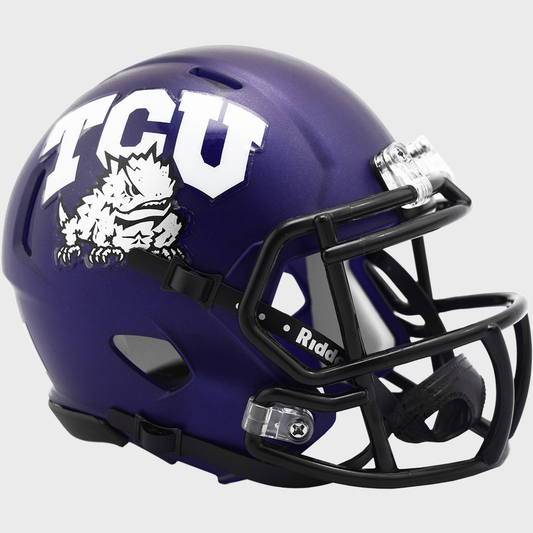 TCU Horned Frogs mini helmet