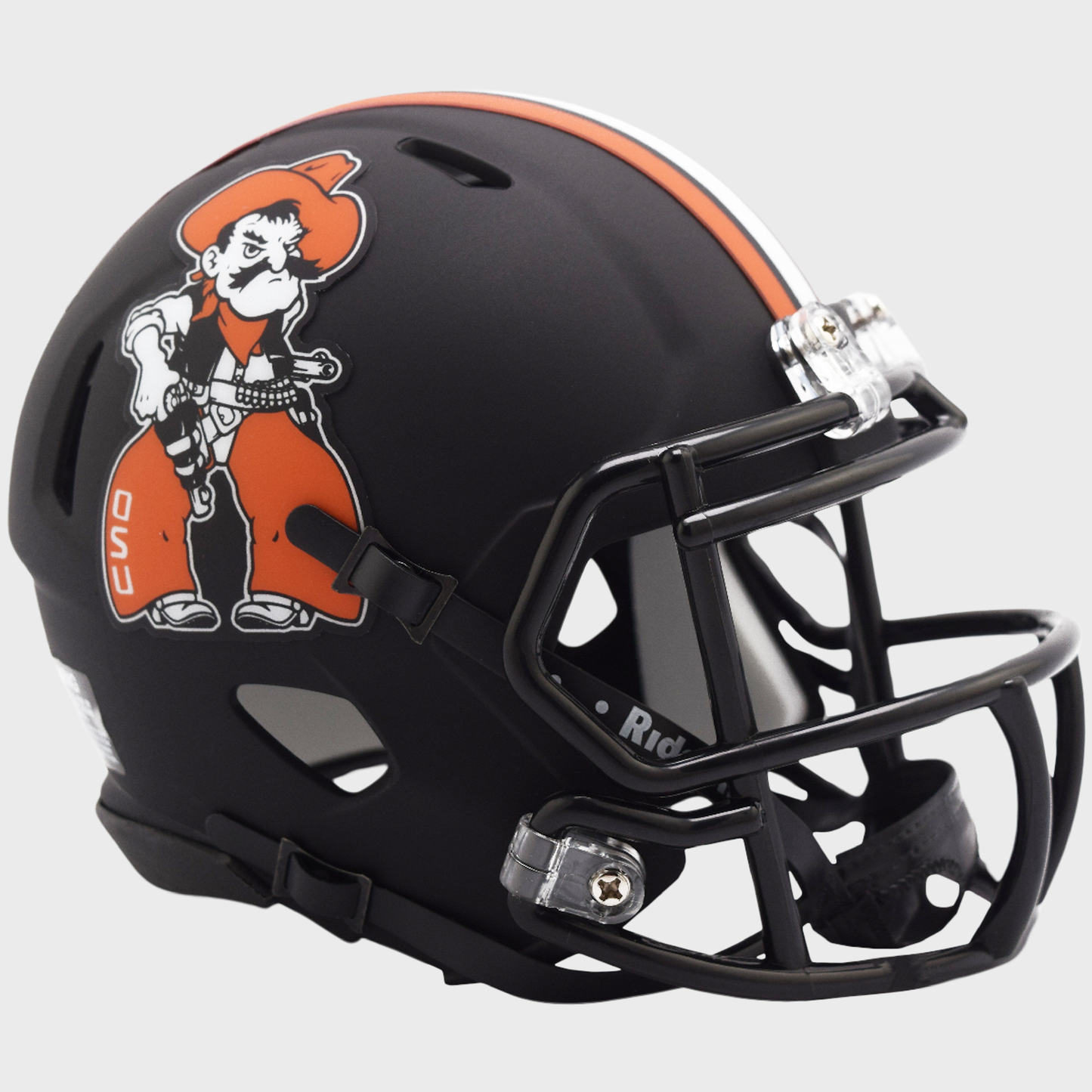 Oklahoma State Cowboys mini helmet Pistol Pete