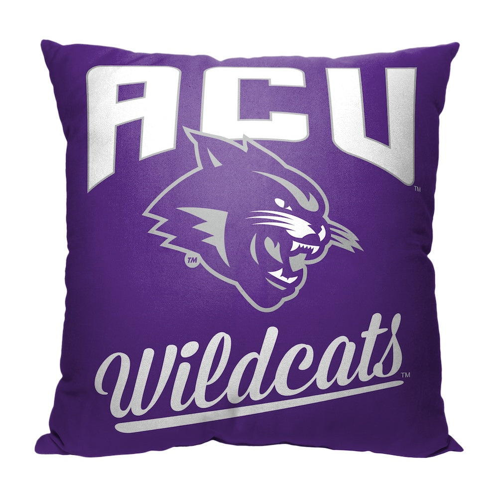 Abilene Christian Wildcats OFFICIAL throw pillow