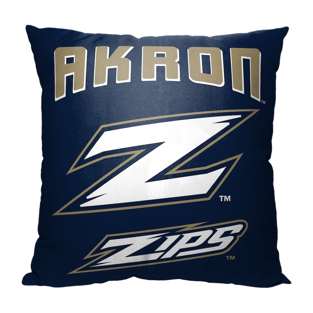 Akron Zips OFFICIAL throw pillow