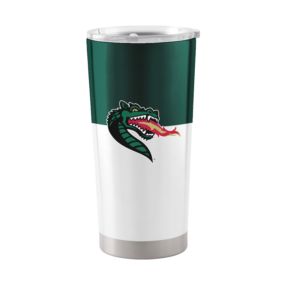 Alabama Birmingham Blazers 20 oz color block travel tumbler