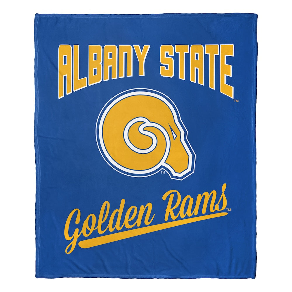 Albany State Golden Rams official silk touch throw blanket