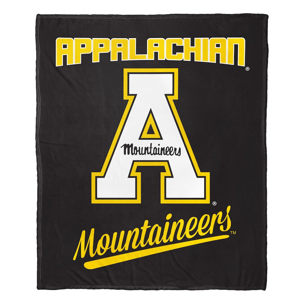 Appalachian State Mountaineers official silk touch throw blanket
