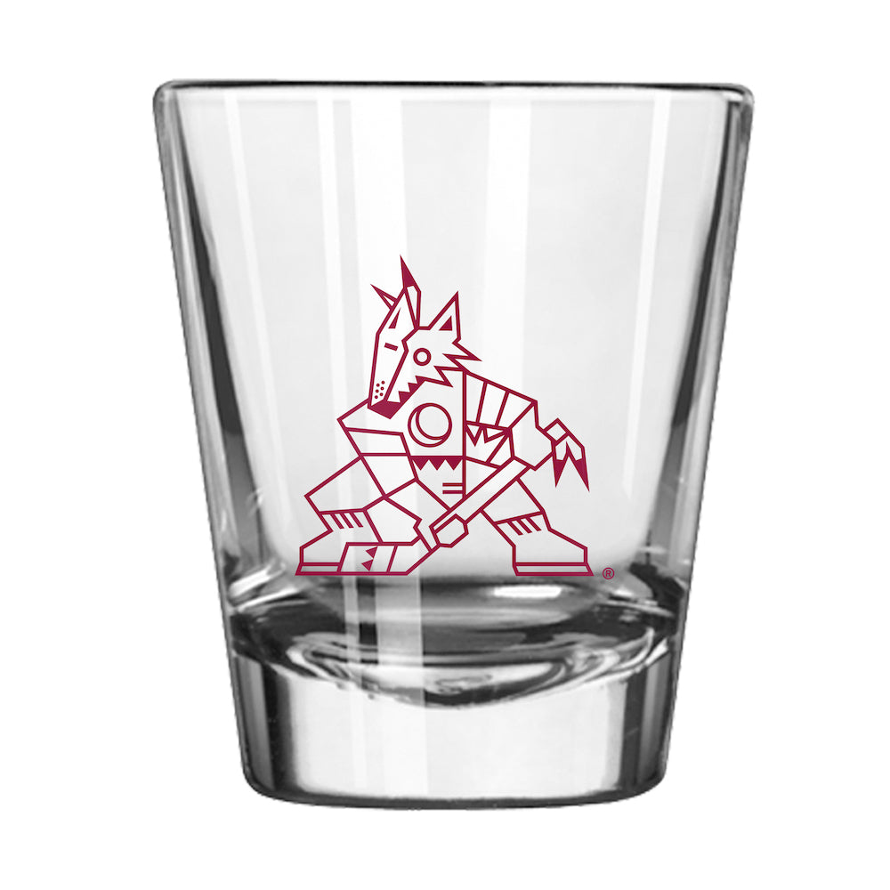 Arizona Coyotes shot glass
