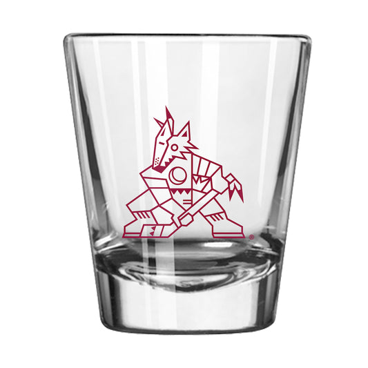 Arizona Coyotes shot glass